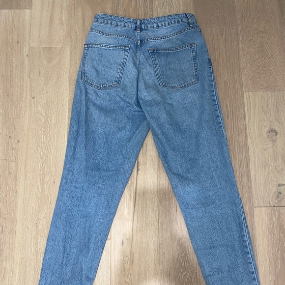 Topshop Bleach Mom Jeans - Picture 2 of 2